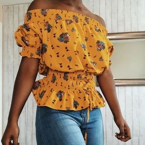 Floral blouse